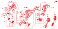 PEDAL (RH) for Honda CIVIC 1.8 S 5 Doors 6 speed manual 2015