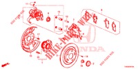 REAR BRAKE DRUM  for Honda CIVIC 1.8 S 5 Doors 6 speed manual 2015