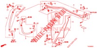 AIR CONDITIONER (DURITES/TUYAUX) (RH) for Honda CIVIC 1.8 SE 5 Doors 6 speed manual 2015