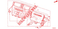 AUDIO UNIT (1) for Honda CIVIC 1.8 SE 5 Doors 6 speed manual 2015