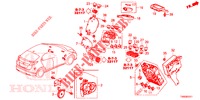 CONTROL UNIT (CABINE) (1) (RH) for Honda CIVIC 1.8 SE 5 Doors 6 speed manual 2015
