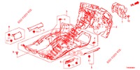 FLOOR MAT/INSULATOR  for Honda CIVIC 1.8 SE 5 Doors 6 speed manual 2015
