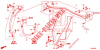 AIR CONDITIONER (FLEXIBLES/TUYAUX) (RH) for Honda CIVIC 1.4 SE 5 Doors 6 speed manual 2016