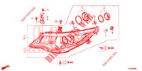 HEADLIGHT  for Honda CIVIC 1.4 SE 5 Doors 6 speed manual 2016