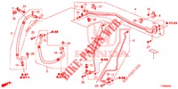 AIR CONDITIONER (FLEXIBLES/TUYAUX) (RH) for Honda CIVIC 1.8 ES 5 Doors 6 speed manual 2016