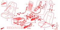 FRONT SEAT/SEATBELTS (D.) (RH) for Honda CIVIC 1.8 ES 5 Doors 6 speed manual 2016