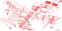 INSTRUMENT GARNISH (RH) for Honda CIVIC 1.8 ES 5 Doors 6 speed manual 2016