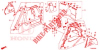 TRUNK SIDE LINING  for Honda CIVIC 1.8 ES 5 Doors 6 speed manual 2016