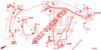 AIR CONDITIONER (FLEXIBLES/TUYAUX) (RH) for Honda CIVIC 1.8 EXGT 5 Doors 6 speed manual 2016