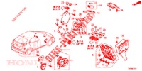 CONTROL UNIT (CABINE) (1) (RH) for Honda CIVIC 1.8 EXGT 5 Doors 6 speed manual 2016