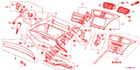 INSTRUMENT GARNISH (RH) for Honda CIVIC 1.8 EXGT 5 Doors 6 speed manual 2016