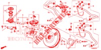 BRAKE MASTER CYLINDER/MAS TER POWER (RH) for Honda CIVIC 1.8 S 5 Doors 6 speed manual 2016
