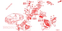 CONTROL UNIT (CABINE) (1) (RH) for Honda CIVIC 1.8 S 5 Doors 6 speed manual 2016