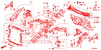 FRONT BULKHEAD/DASHBOARD  for Honda CIVIC 1.8 S 5 Doors 6 speed manual 2016