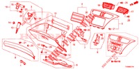INSTRUMENT GARNISH (RH) for Honda CIVIC 1.8 SE 5 Doors 6 speed manual 2016