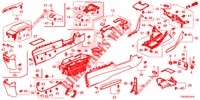 CONSOLE (RH) for Honda CIVIC 1.0 ES 5 Doors 6 speed manual 2017