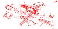 INSTRUMENT GARNISH (COTE DE CONDUCTEUR) (RH) for Honda CIVIC 1.0 ES 5 Doors 6 speed manual 2017