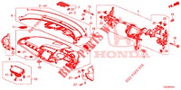 INSTRUMENT PANEL UPPER (RH) for Honda CIVIC 1.0 ES 5 Doors 6 speed manual 2017