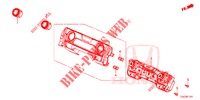 AIR CONDITIONER CONTROL (2) for Honda CIVIC 1.0 EXGT 5 Doors 6 speed manual 2017