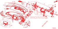 INSTRUMENT PANEL UPPER (RH) for Honda CIVIC 1.0 EXGT 5 Doors 6 speed manual 2017