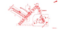REAR WINDSHIELD WIPER  for Honda CIVIC 1.0 EXGT 5 Doors 6 speed manual 2017