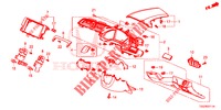 INSTRUMENT GARNISH (COTE DE CONDUCTEUR) (RH) for Honda CIVIC 1.5 PRESTIGE 5 Doors 6 speed manual 2017