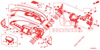 INSTRUMENT PANEL UPPER (RH) for Honda CIVIC 1.5 PRESTIGE 5 Doors 6 speed manual 2017