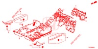FLOOR MAT/INSULATOR  for Honda CIVIC 1.5 SPORT 5 Doors 6 speed manual 2017