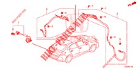 GPS ANTENNA / CAMERA REAR VIEW for Honda CIVIC 1.5 SPORT 5 Doors 6 speed manual 2017