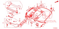 TAILGATE PANEL (2D)  for Honda CIVIC 1.5 SPORT 5 Doors 6 speed manual 2017