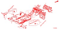 FLOOR MAT/INSULATOR  for Honda CIVIC 1.5 PRESTIGE 5 Doors 6 speed manual 2018