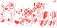 PEDAL (RH) for Honda CIVIC 1.5 RS 5 Doors 6 speed manual 2018