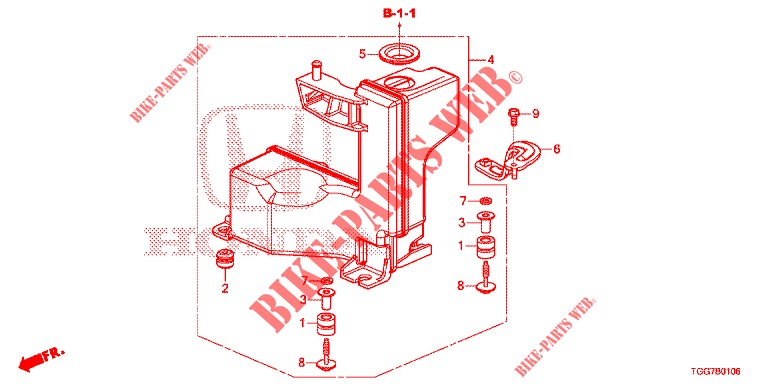 RESONATOR CHAMBER (1.5L) for Honda CIVIC 1.5 RS 5 Doors 6 speed manual 2018