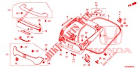 TAILGATE PANEL (2D)  for Honda CIVIC  1.0 S 5 Doors 6 speed manual 2018