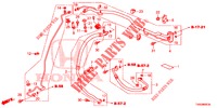 AIR CONDITIONER (DURITES/TUYAUX) (DIESEL) (RH) for Honda CIVIC DIESEL 1.6 EX EURO 6 5 Doors 6 speed manual 2015