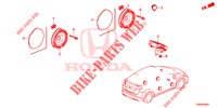 ANTENNA/SPEAKER  for Honda CIVIC DIESEL 1.6 EX EURO 6 5 Doors 6 speed manual 2015