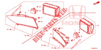 CENTER DISPLAY  for Honda CIVIC DIESEL 1.6 EX EURO 6 5 Doors 6 speed manual 2015