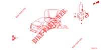 GPS ANTENNA / CAMERA REAR VIEW for Honda CIVIC DIESEL 1.6 EX EURO 6 5 Doors 6 speed manual 2015