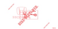 KEY CYLINDER SET (INTELLIGENT) for Honda CIVIC DIESEL 1.6 EXGT EURO 6 5 Doors 6 speed manual 2015