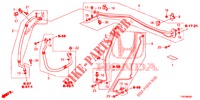 AIR CONDITIONER (FLEXIBLES/TUYAUX) (RH) for Honda CIVIC 1.8 SE 5 Doors 6 speed manual 2013