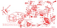 CONTROL UNIT (CABINE) (1) (RH) for Honda CIVIC 1.8 SE 5 Doors 6 speed manual 2013