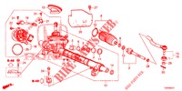 P.S. GEAR BOX (EPS) (RH) for Honda CIVIC 1.8 SE 5 Doors 6 speed manual 2013