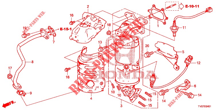 TORQUE CONVERTER (1.8L) for Honda CIVIC 1.8 SE 5 Doors 6 speed manual 2013