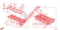 CYLINDER HEAD (DIESEL) (2.2L) for Honda CIVIC 2.2 ES 5 Doors 6 speed manual 2013