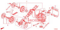 AIR CONDITIONER (COMPRESSEUR) (DIESEL) (2.2L) for Honda CIVIC 2.2 ES TUNER LESS 5 Doors 6 speed manual 2013