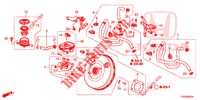 BRAKE MASTER CYLINDER/MAS TER POWER (DIESEL) (RH) for Honda CIVIC 2.2 ES TUNER LESS 5 Doors 6 speed manual 2013