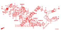 EGR VALVE (DIESEL) (2.2L) for Honda CIVIC 2.2 ES TUNER LESS 5 Doors 6 speed manual 2013