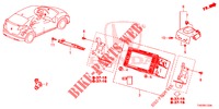 NAVI ATTACHMENT KIT  for Honda CIVIC 2.2 ES TUNER LESS 5 Doors 6 speed manual 2013