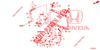 RADIATOR HOSE/RESERVE TAN K (DIESEL) (2.2L) for Honda CIVIC 2.2 ES TUNER LESS 5 Doors 6 speed manual 2013