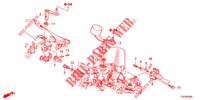 SHIFT ARM/SHIFT LEVER (DIESEL) (2.2L) for Honda CIVIC 2.2 ES TUNER LESS 5 Doors 6 speed manual 2013